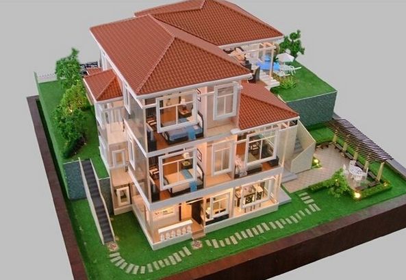 崆峒崆峒沙盘模型制作