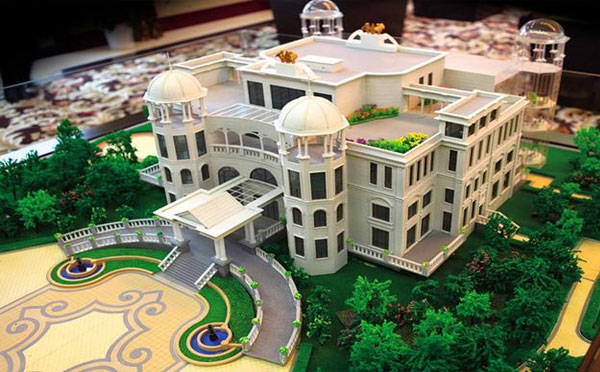 农业崆峒崆峒沙盘模型的应用