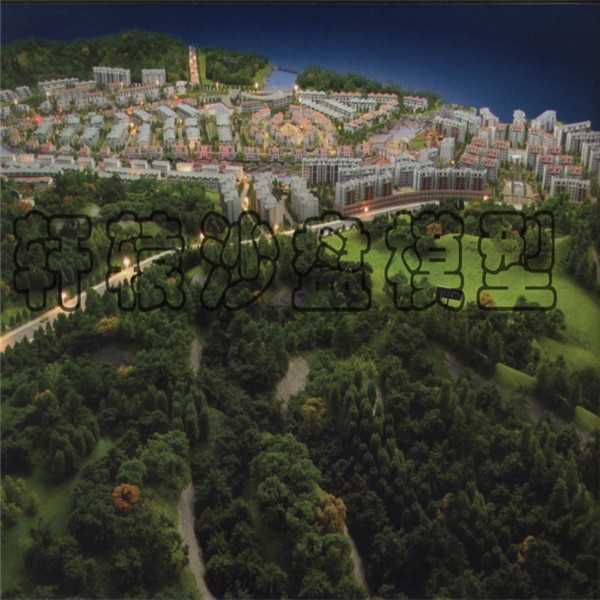 兰州九州新区崆峒规划模型