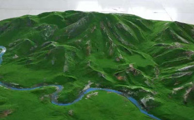 现代崆峒崆峒沙盘模型的优势